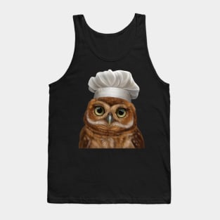 Owl Chef Tank Top